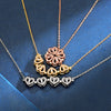RadiantBond Eternal Necklace | Luxurious adjustable necklace symbolizing love and prosperity