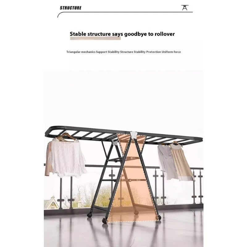 Slim Drying Rack - For an efficient and space-saving laundry routine