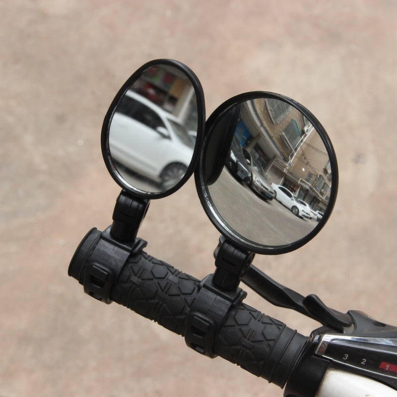 ClearTrail Safety Mirror Max | Durable 360° adjustable mirror for cycling and motorbiking