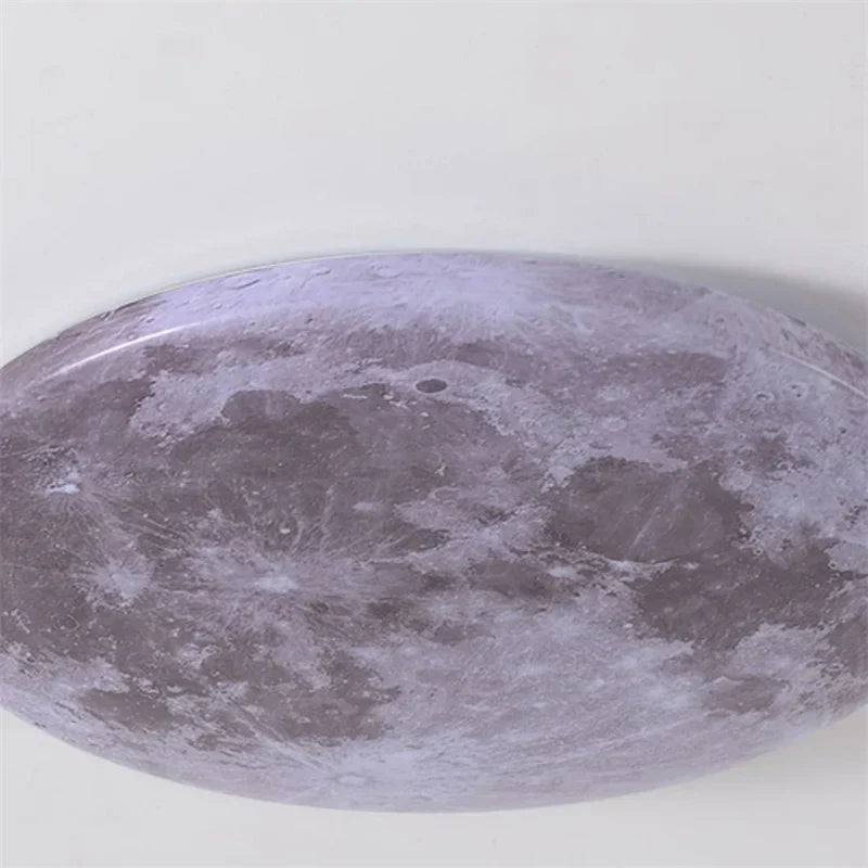 MoonAura Moon LED Lamp | Dimmable | Ø26-40 cm | Colour Change with Remote Control | Suitable for Bedroom, Hall & Bathroom | Modern Minimalist Style | Energy Efficient | Easy Installation