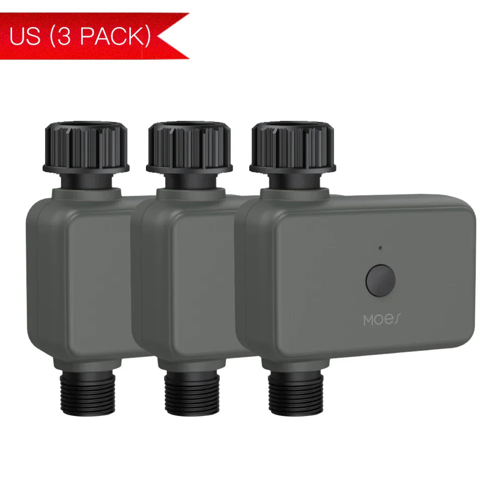 IrrigaLux Smart Water Timer | App-Controlled Bluetooth Irrigation System for Efficient Garden Watering