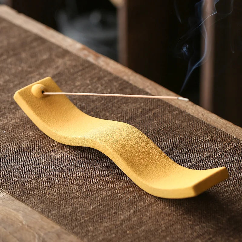 Ceramic Incense Stick Holder - ZenWave