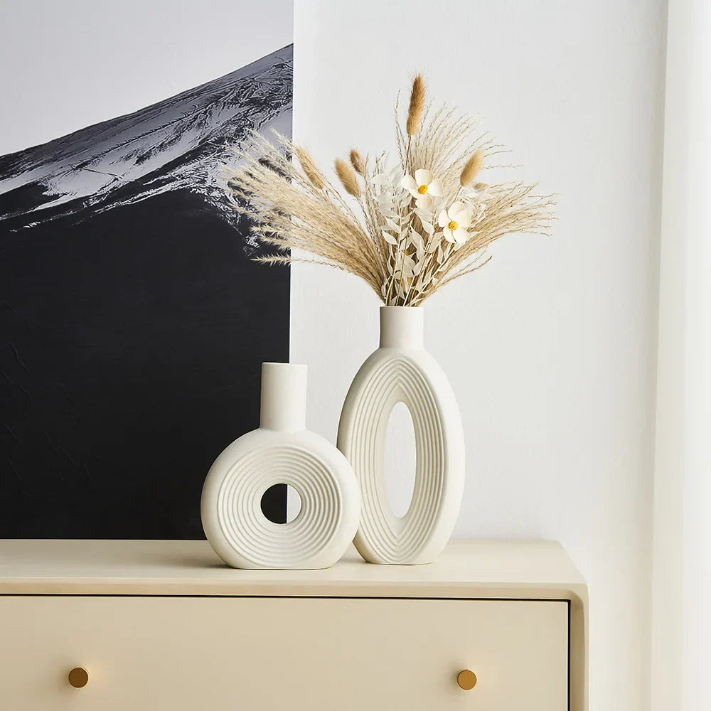 Modern Sculptural Vases - Elegant and Minimalist