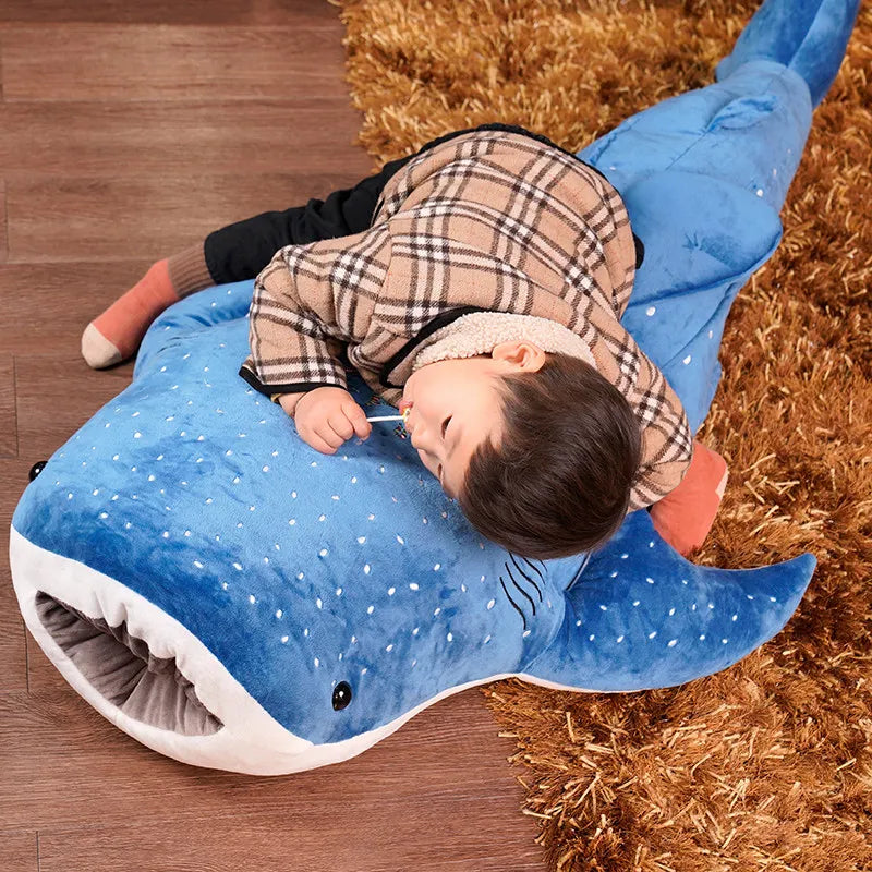 XXL Whale Shark Soft Toy made of Plush for Children & Adults – Lumo