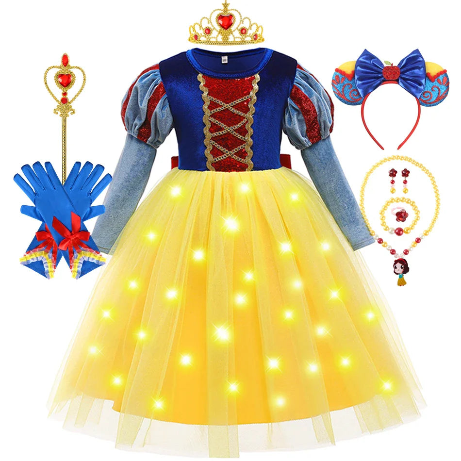 Sophia Enchanting Princess Dress for Children - Magical Cosplay Outfit for Parties