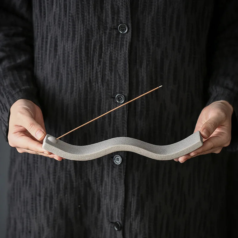 Ceramic Incense Stick Holder - ZenWave