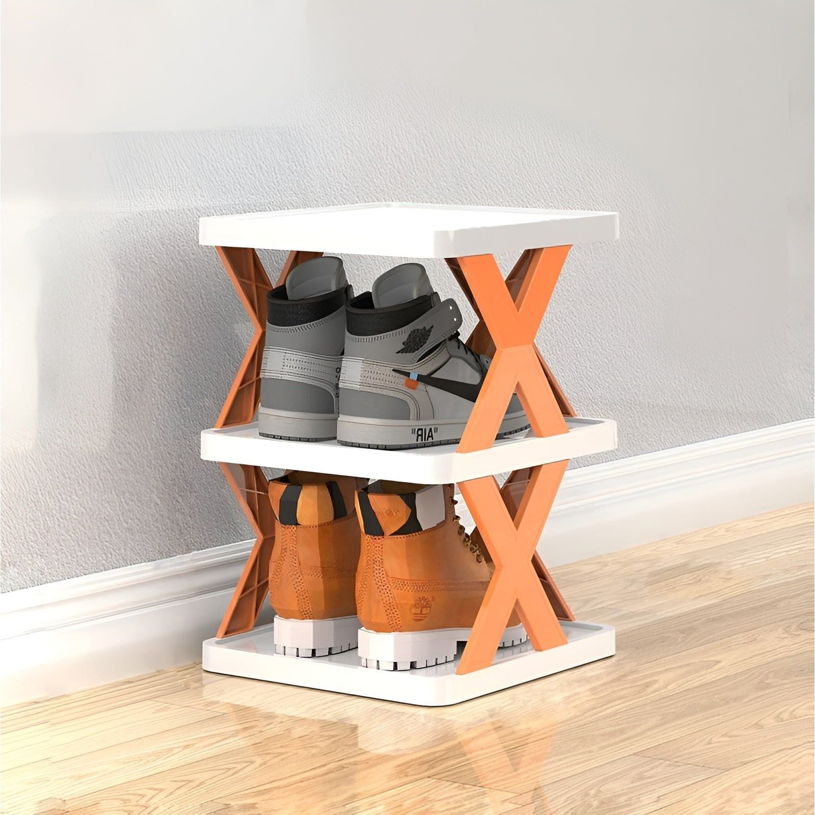 Multifunctional and Foldable Shoe Rack - SpaceSaver