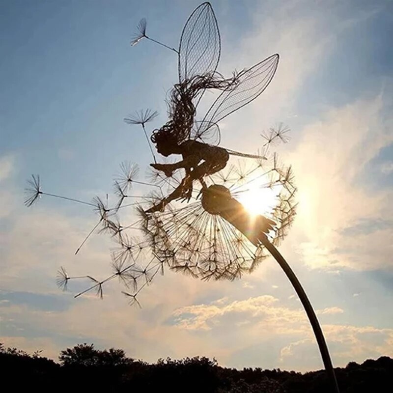 Enchanting Fairy Garden Sculptures: Dreamy Lawn Decoration