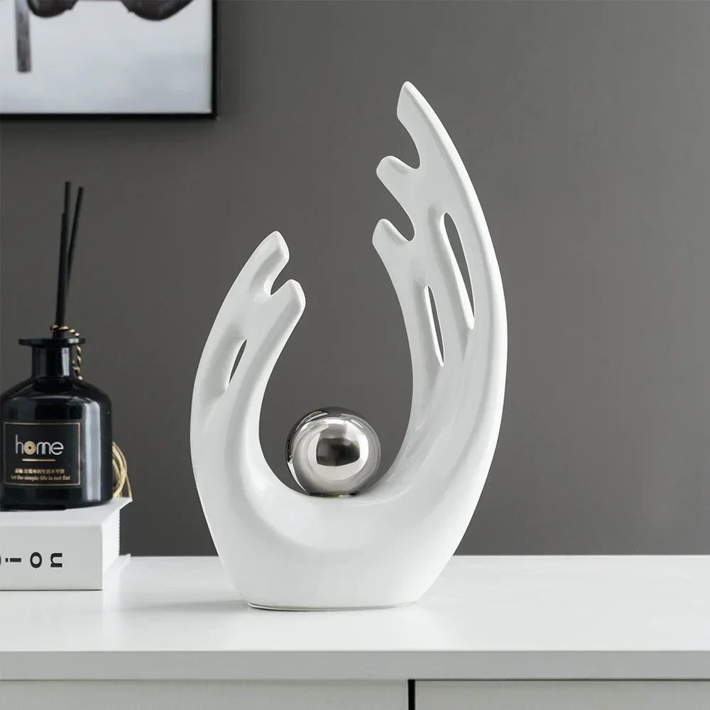 ZenAura Sculpture Set – Modern and Elegant