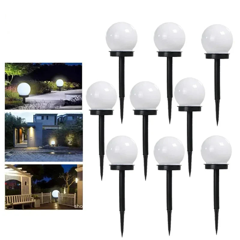 Solar Powered LED Garden Light - Energy Efficient and Weather Resistant for Outdoor Lighting