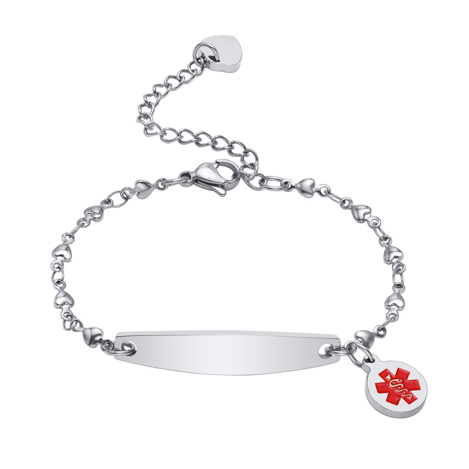 LifeKey Customizable Safety Bracelet | Medical ID jewelry for secure and stylish protection