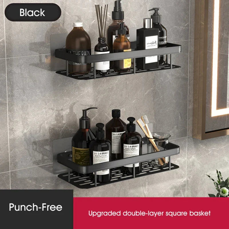 Bathroom Corner Shelf Without Drilling – Stylish and Practical Solution for Shower Storage