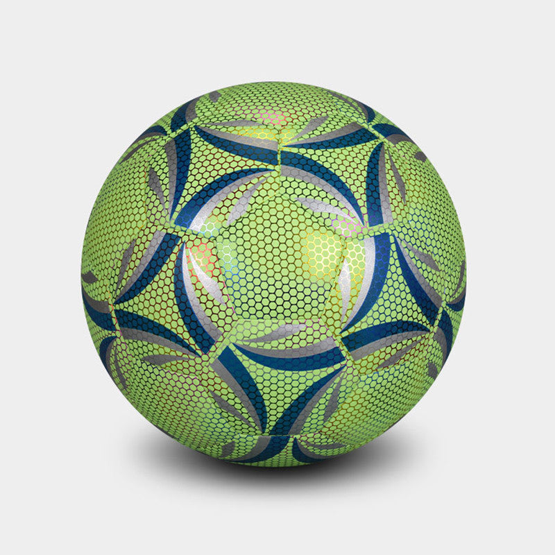 Glow Football with Reflection Effect – For Fun Play Day & Night