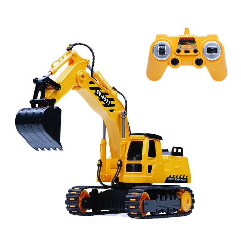 Excavator RC - Remote Controlled Toy Excavator