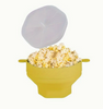 PopCrest Elite Popper | Eco-Friendly Microwave Popcorn Bowl for Healthier Snacks