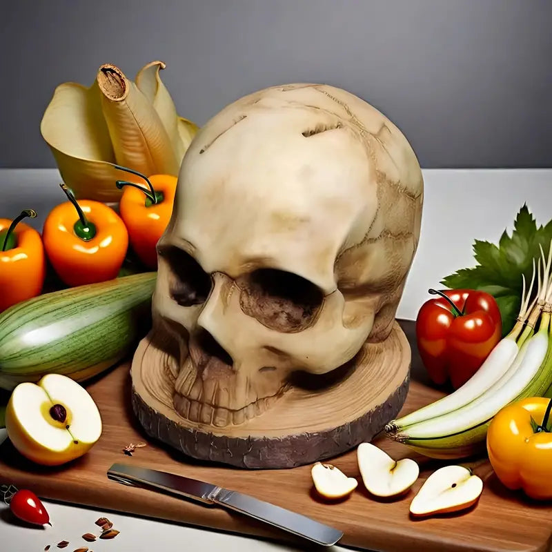 BladeSkull - Unique Skull Holder for Kitchen Knives