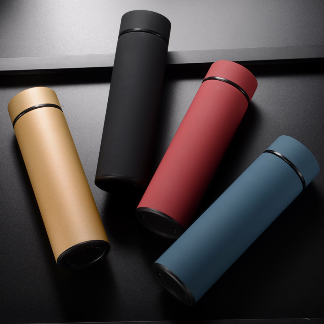 Intelligent Thermos Flask with Digital Temperature Display – TempKeeper