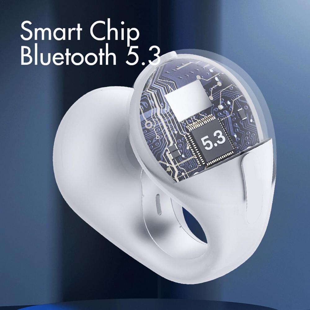 Wireless Earbuds with Bone Conduction