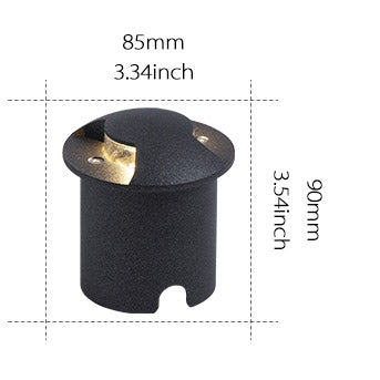 RadiancePro Buried LED Spotlights | Weatherproof floor lighting for walkways & landscapes