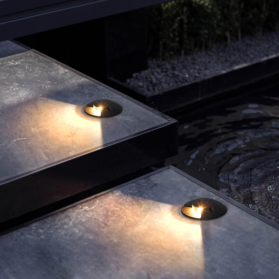 RadiancePro Buried LED Spotlights | Weatherproof floor lighting for walkways & landscapes