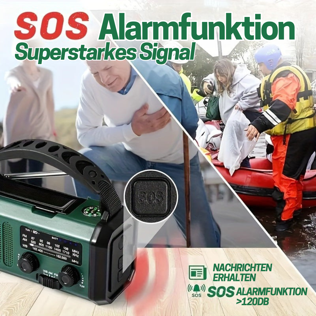 Multifunctional Emergency Radio - SurvivorPower