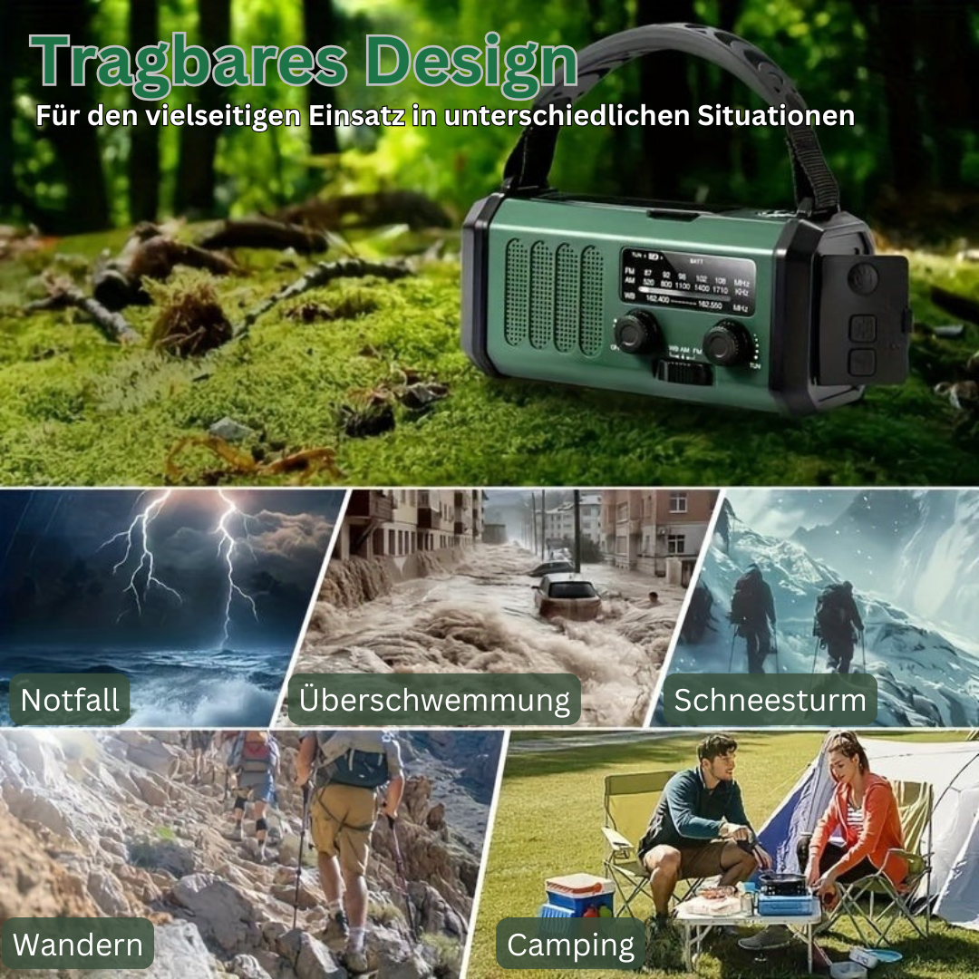 Multifunctional Emergency Radio - SurvivorPower