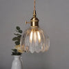 Opaliere Retro Flower Pendant Lamp | Handcrafted glass hanging light with warm glow for bedroom, bar, and restaurant ambiance