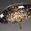 AstraGlow Modern Suspension Light | Luxury LED Bedside Hanging Lamp