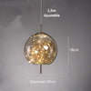 AstraGlow Modern Suspension Light | Luxury LED Bedside Hanging Lamp