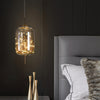 AstraGlow Modern Suspension Light | Luxury LED Bedside Hanging Lamp