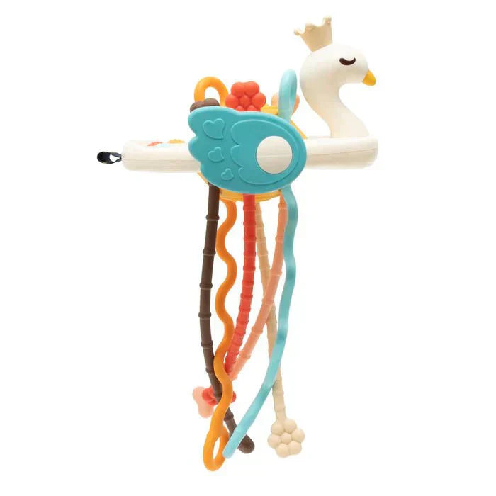 Juno Sensory UFO Toy – Pull & Discover Activity Toy for Babies