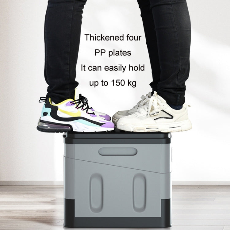 Sandsberg | Auto Folding Portable Toilet Outdoor Emergency Mobile Toilet (Dark Grey)