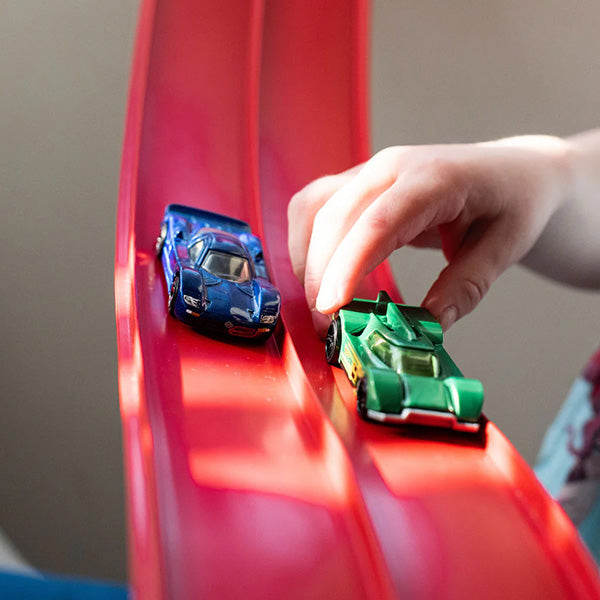 TurboTrack - Long Double Race Track for Children