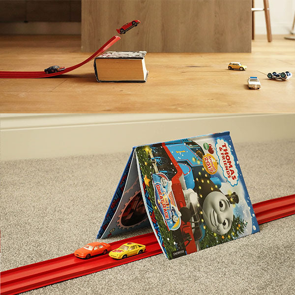TurboTrack - Long Double Race Track for Children