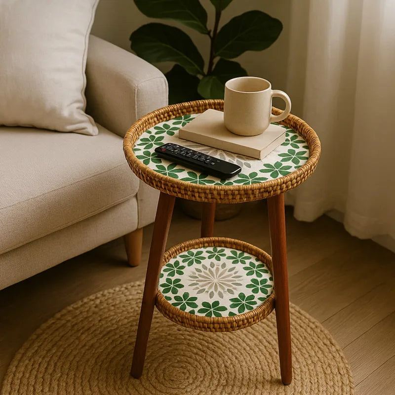 Mosaic Side Table – Functional and Artistic