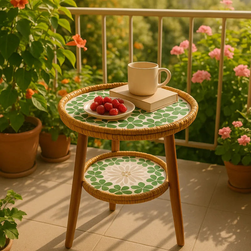 Mosaic Side Table – Functional and Artistic