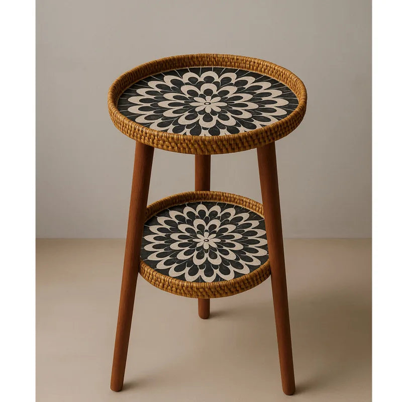Mosaic Side Table – Functional and Artistic