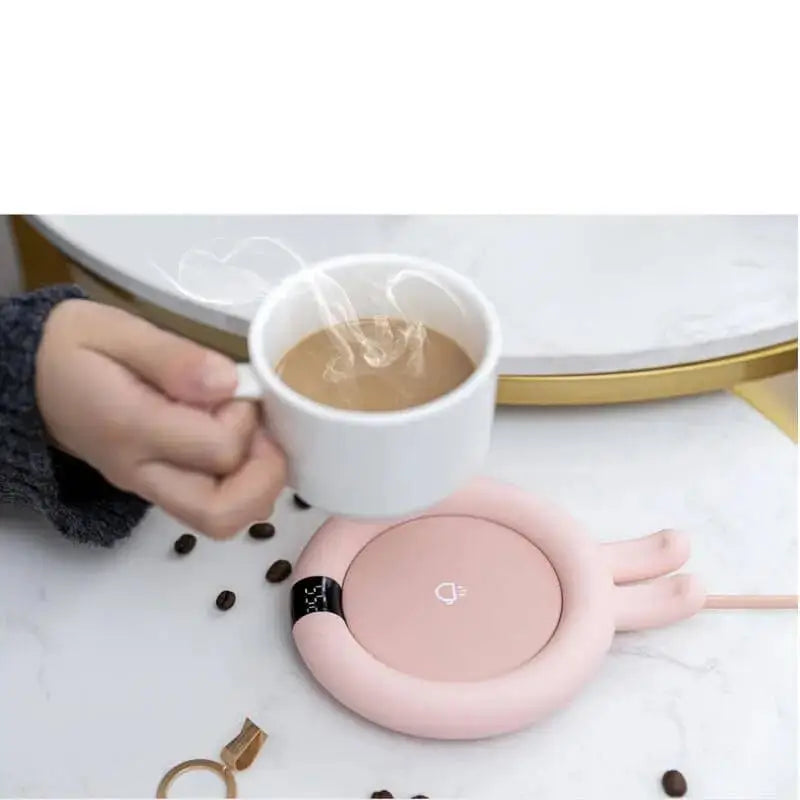 GlowMug Precision Heat Pad | Adjustable temperature mug warmer for home and office