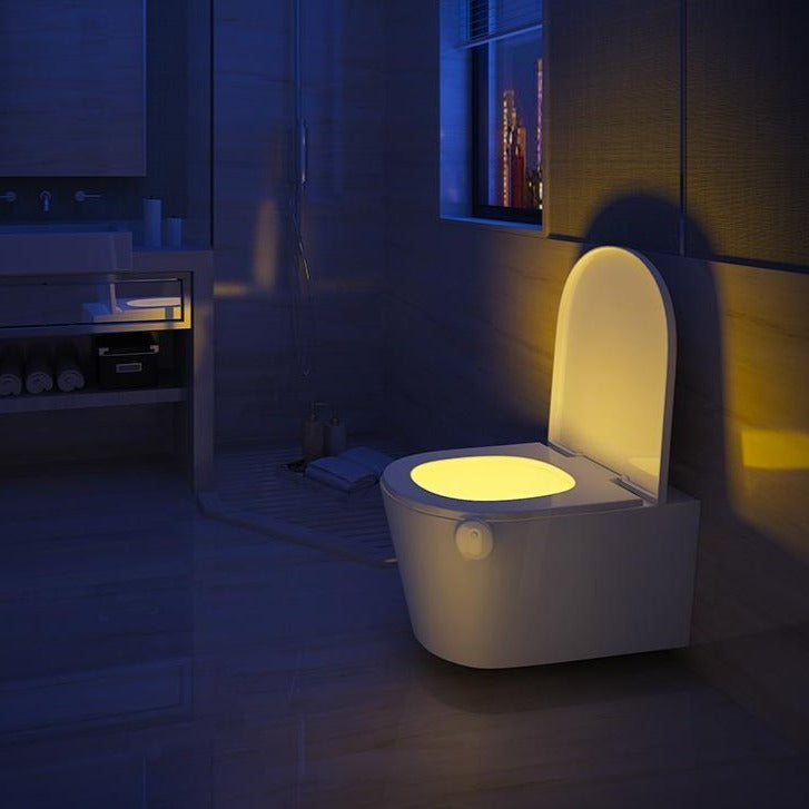 Motion Sensor Toilet Night Light - GlowBowl