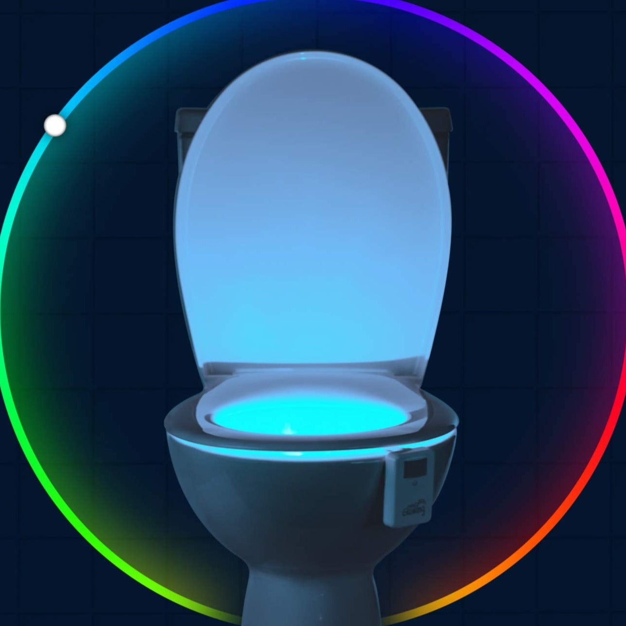 Motion Sensor Toilet Night Light - GlowBowl