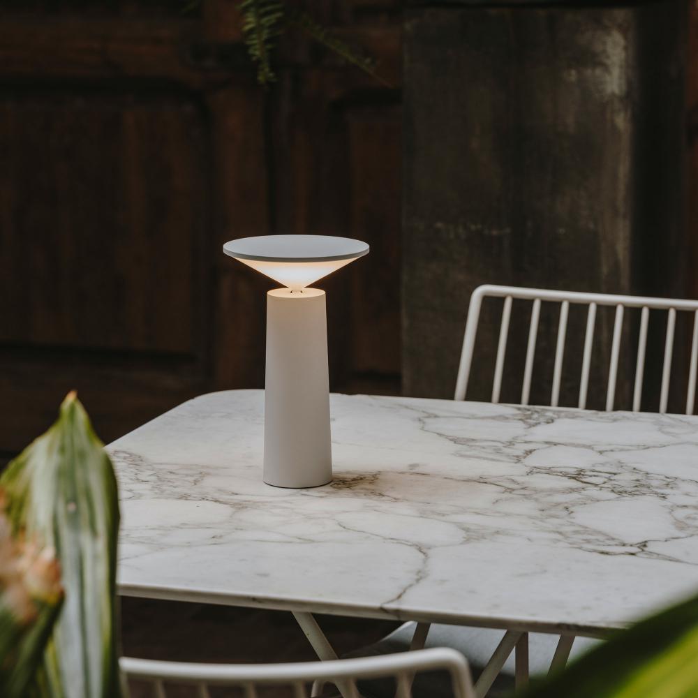 Aurora Table Lamp – Dimmable LED Lighting with Modern Design
