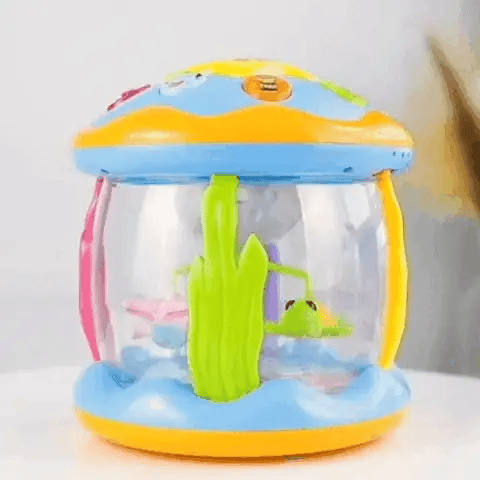 GlowBeat - Magical Light and Sound Drum for Babies