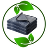 CrystalDry Premium Microfiber Cloth | Extra-Absorbent Cleaning Towel for Cars, Windows & Kitchens