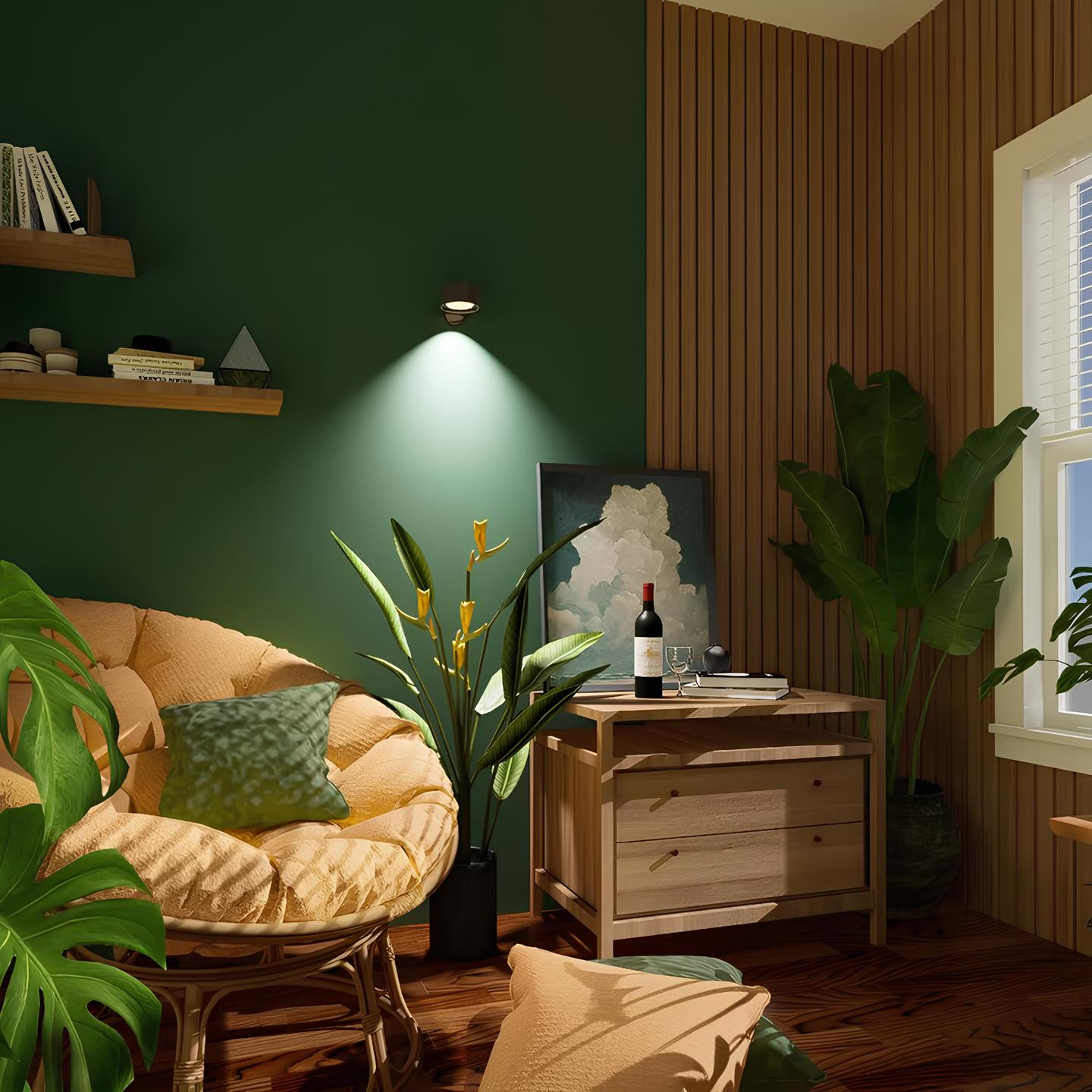 Wireless Rechargeable Wall Light - LumoFlex