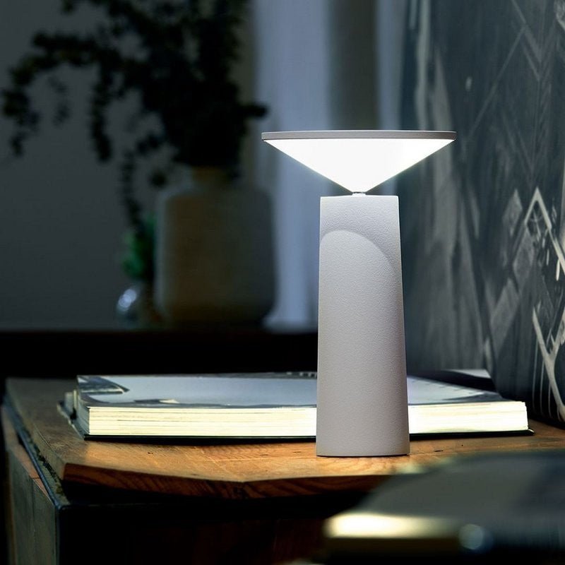 Aurora Table Lamp – Dimmable LED Lighting with Modern Design