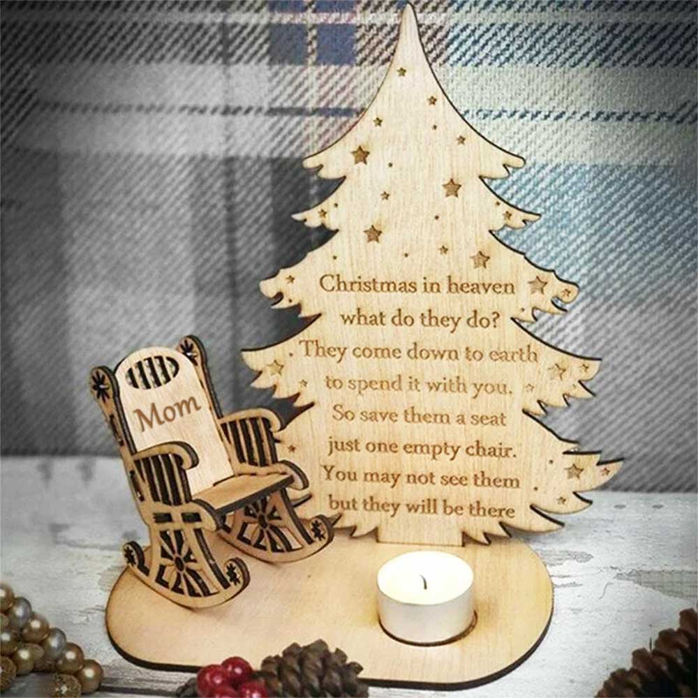 EternaGlow Memory Candle Chair | Elegant candleholder for honoring loved ones