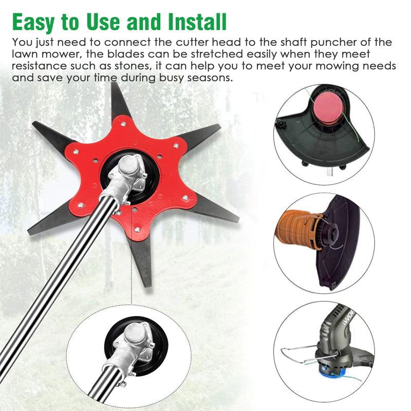 Max Garden Cutting Head Accessory - Efficient and Durable