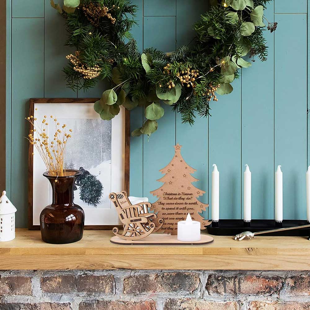 EternaGlow Memory Candle Chair | Elegant candleholder for honoring loved ones