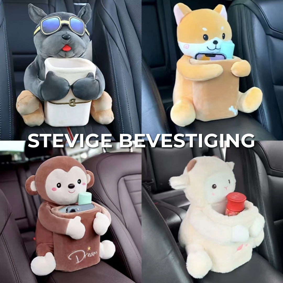 PawPouch Organizer | Cute Car Organisers with Animal Theme