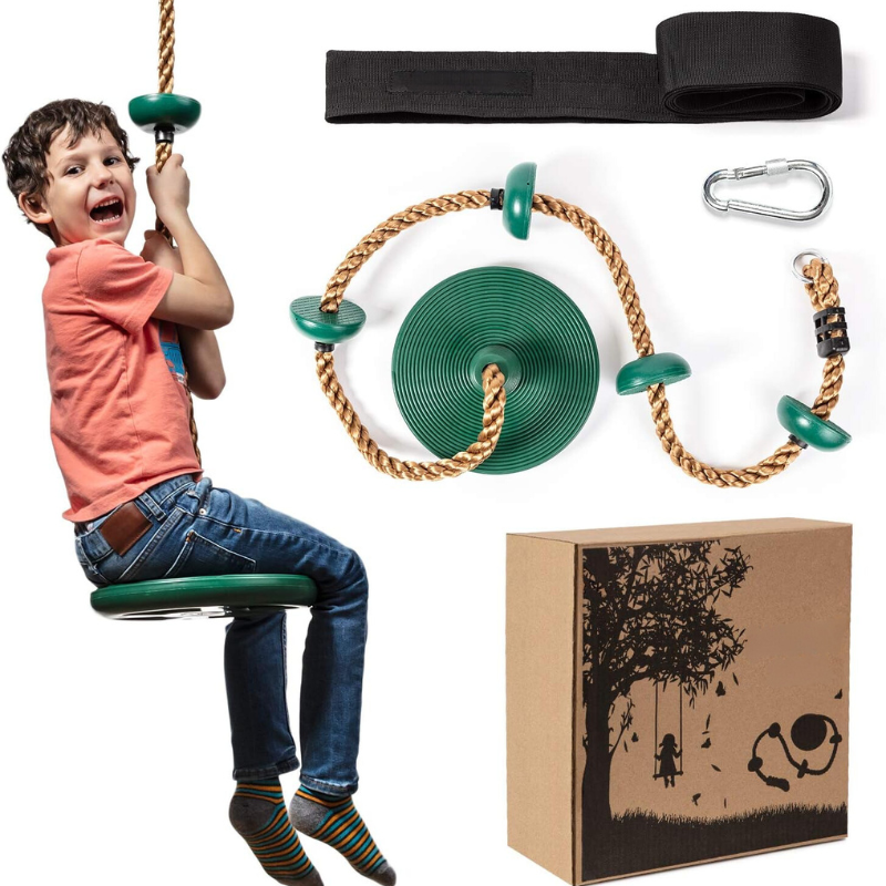 Climbing Rope & Garden Swing with Platform – JungleRope